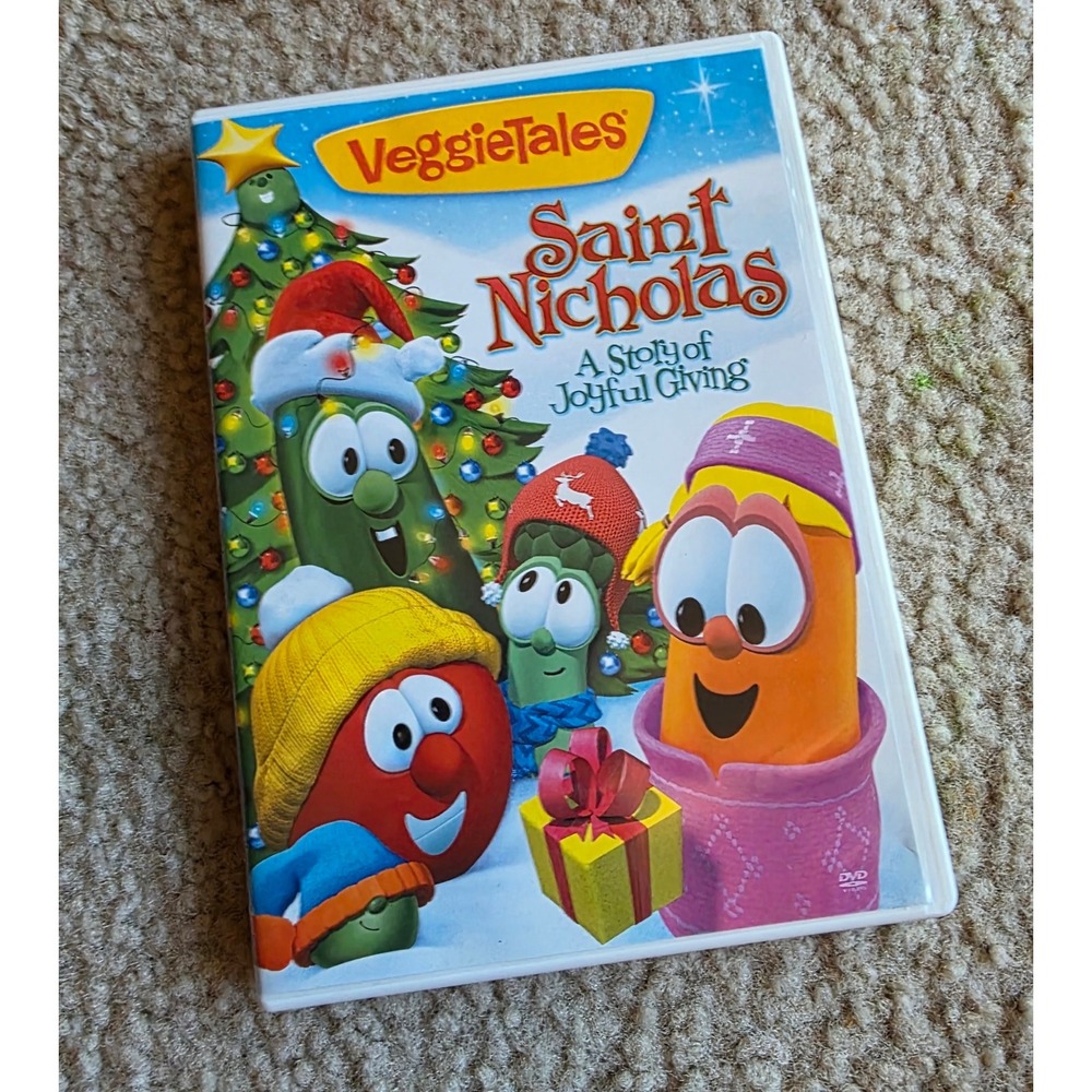 VeggieTales Saint Nicholas A Story of Joyful Giving DVD Christmas Kids Movie